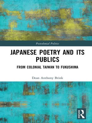 cover image of Japanese Poetry and its Publics